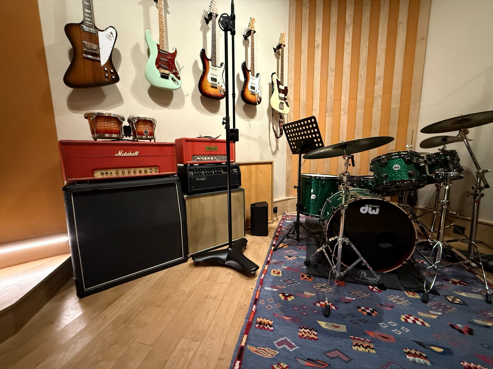 La cabine de prise du studio Backdoor
