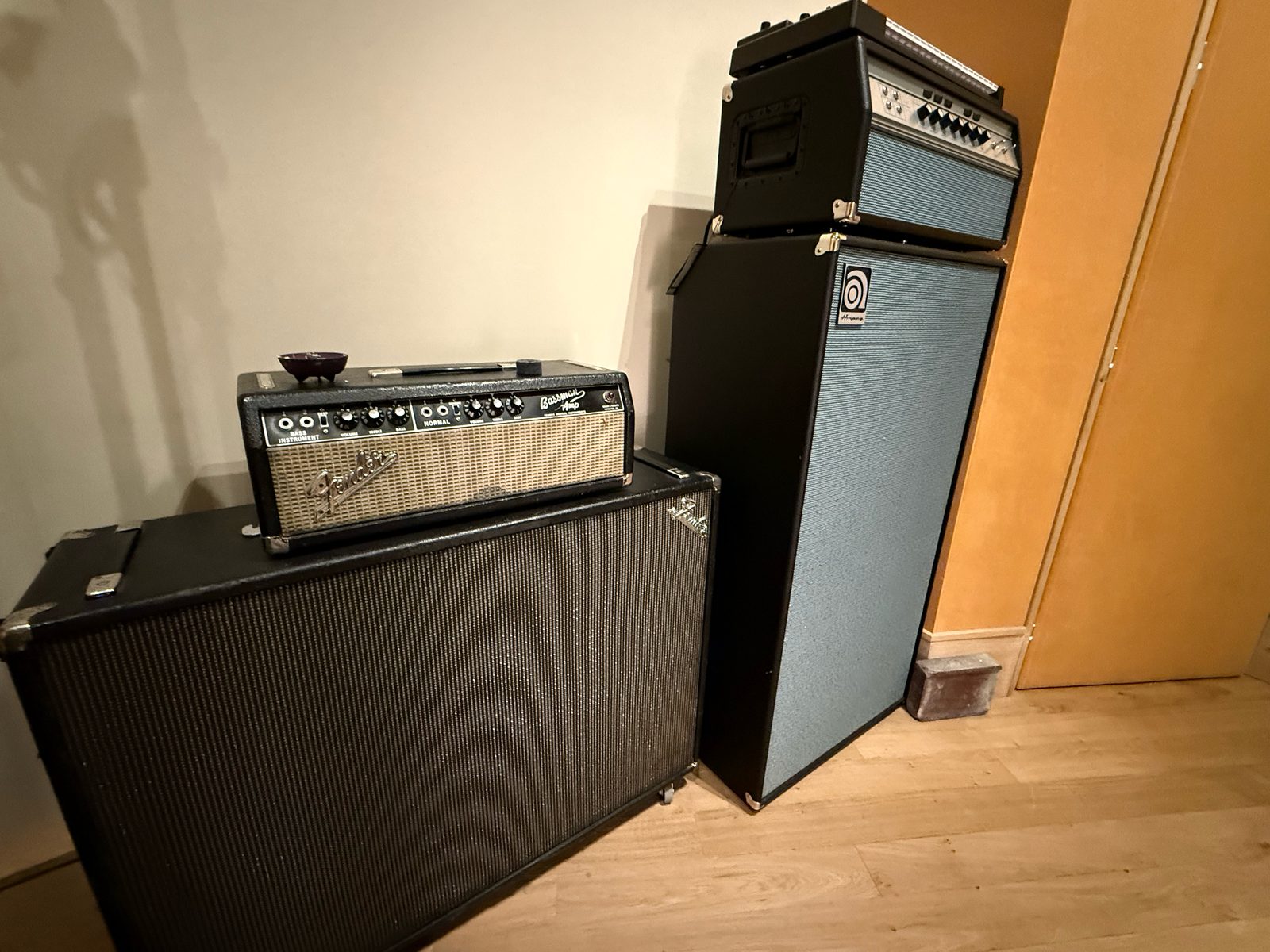 La cabine de prise du studio Backdoor